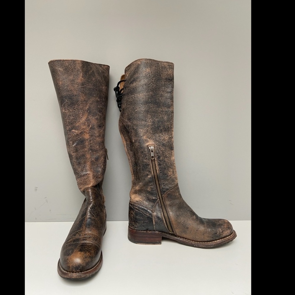 Genuine Leather Bedstu Manchester Boot Size 7